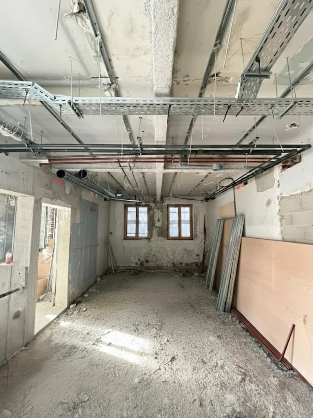 Création réseaux chauffage & ECS - bâtiment public