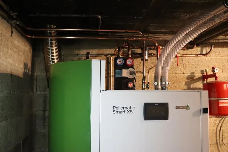 Installation d'une chaudière OKOFEN