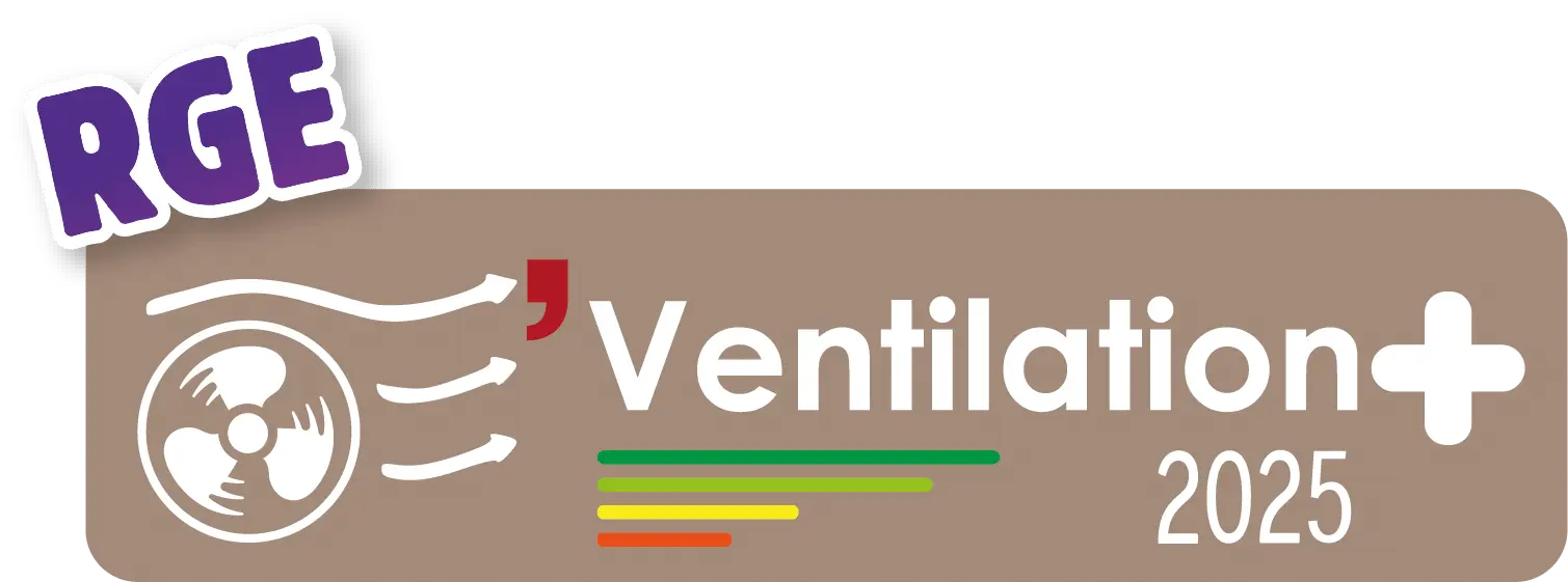 RGE Ventilation+ certification logo