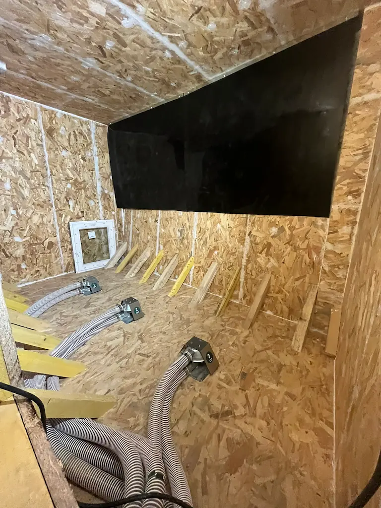 Silo de stockage des granulés de bois pour biomasse