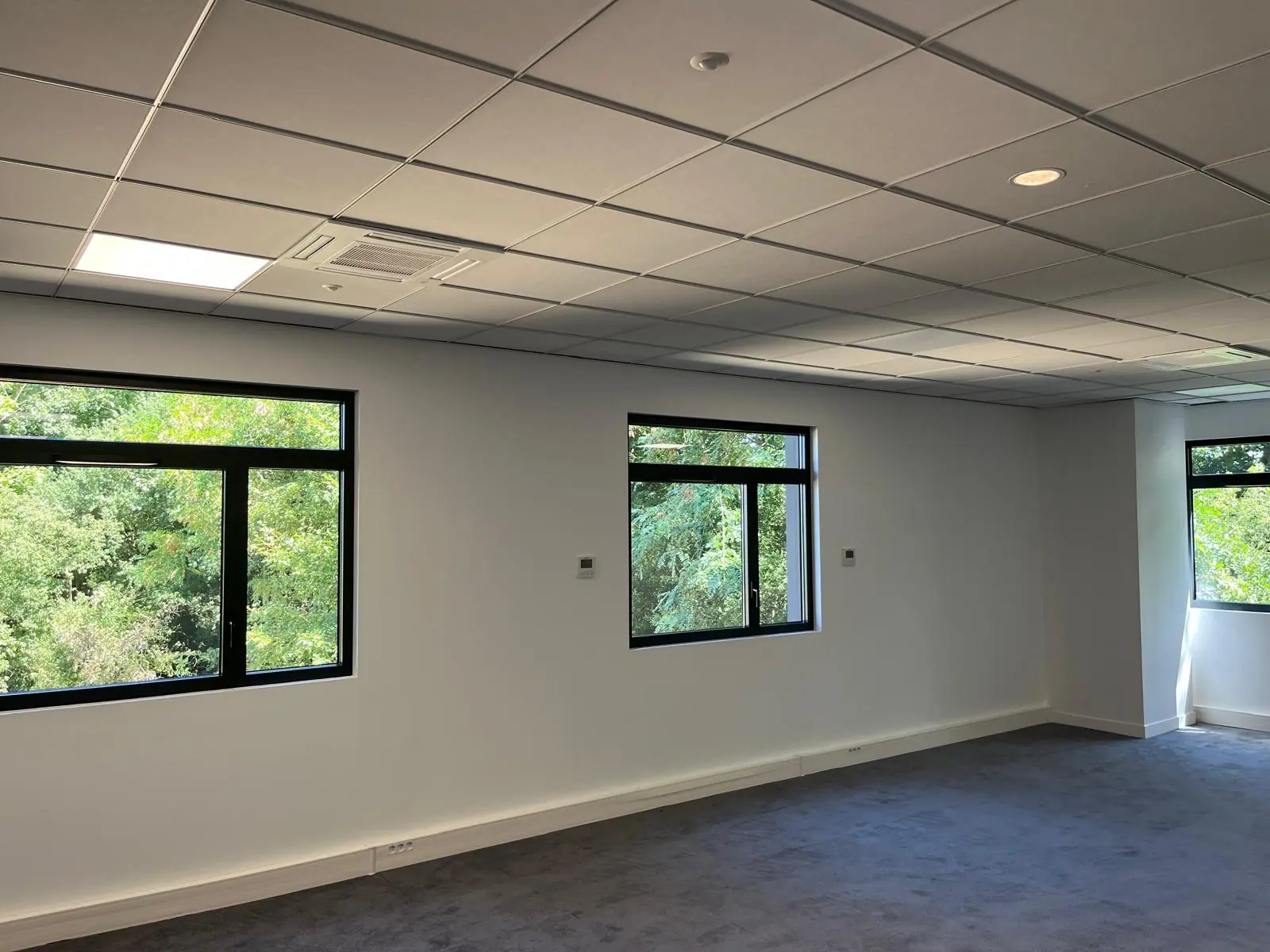 Transformation des bureaux et faux-plafonds