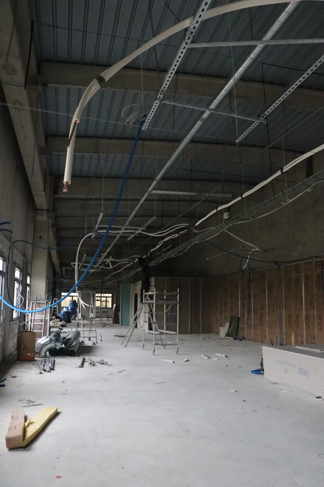 Vue d'ensemble des réseaux CVC installés