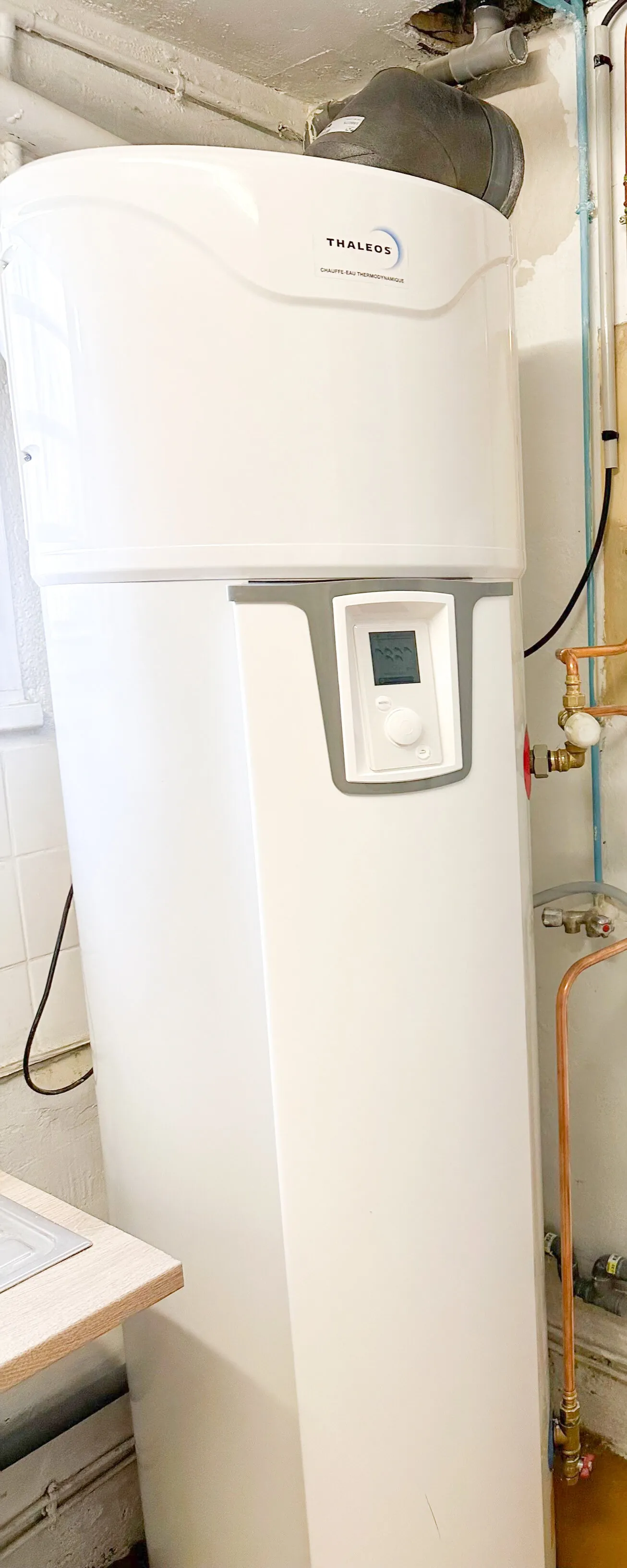 Installation d'une PAC Daikin et d'un chauffe-eau Thaleos