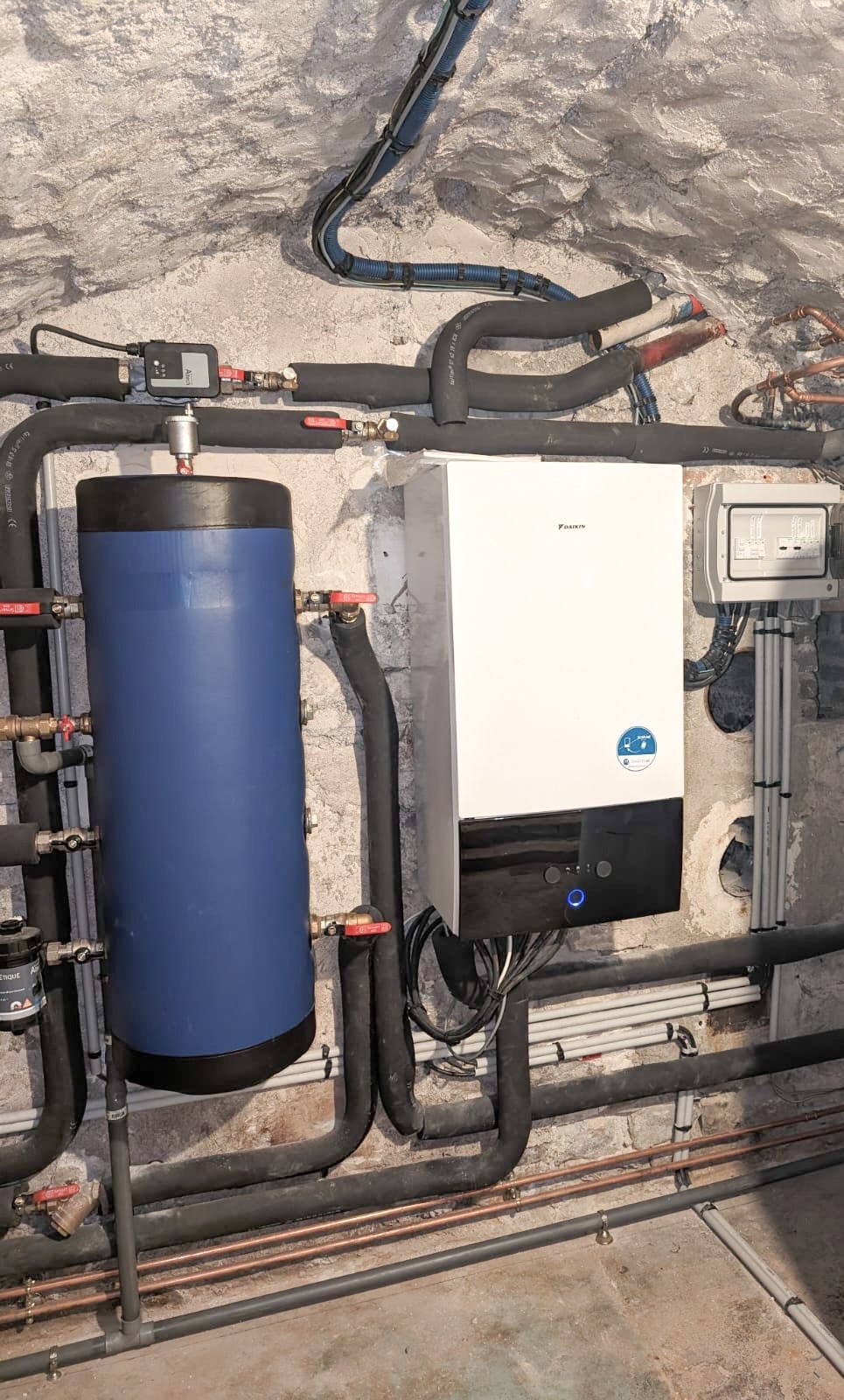 Installation d’une pompe à chaleur DAIKIN